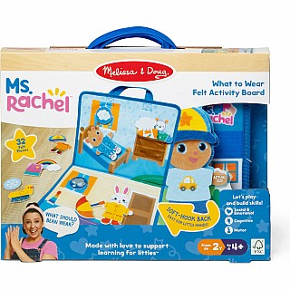 Ms. Rachel What to Wear Felt Activity Board