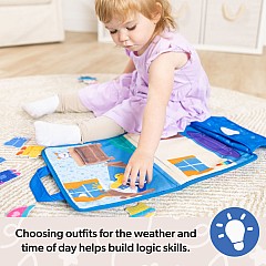 Ms. Rachel What to Wear Felt Activity Board