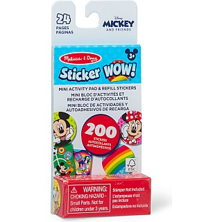 Sticker WOW! Mini Activity Pad with Refill Stickers - Disney