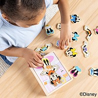 Disney Minnie Wooden Mix & Match Dress-Up Puzzle