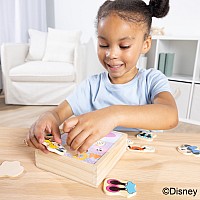 Disney Minnie Wooden Mix & Match Dress-Up Puzzle