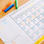 MELISSA & DOUG Learning Mat CALENDAR