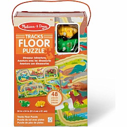 Dinosaur Chase Track Floor Puzzle