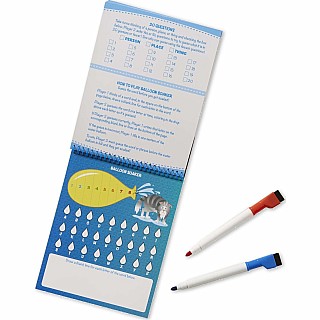 On the Go - Write-On / Wipe-Off Activity Games Pad