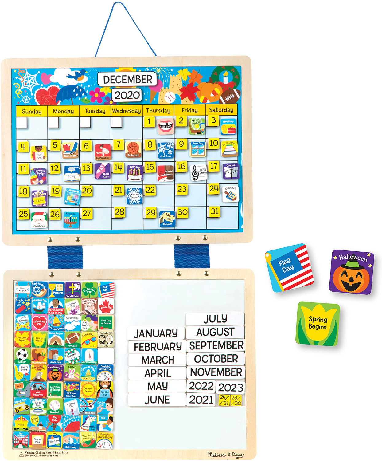 Melissa & Doug Md5058 Monthly Magnetic Calendar for sale online 