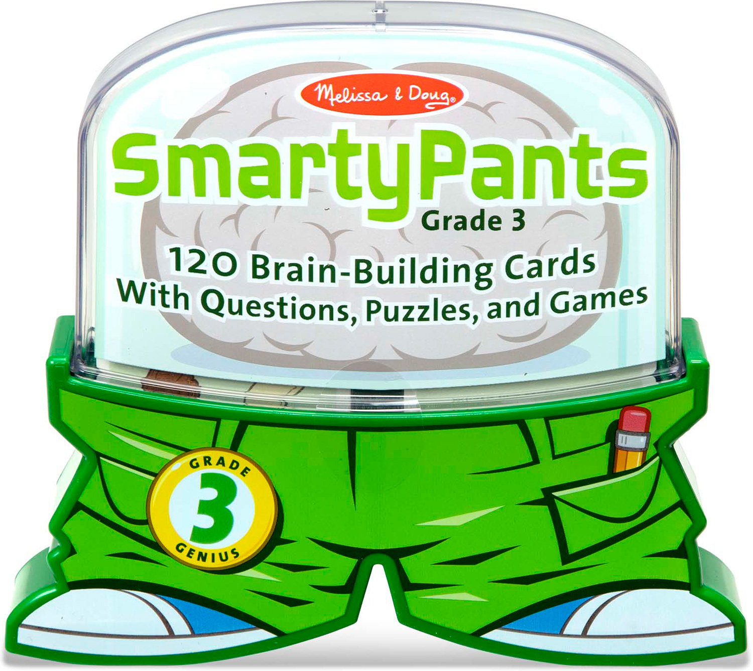 Melissa & Doug Smarty Pants 1st Grade 120 Educational Questions Puzzles Games for sale online 