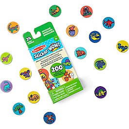 Sticker WOW! Mini Activity Pad and Refill Stickers - Dinosaur