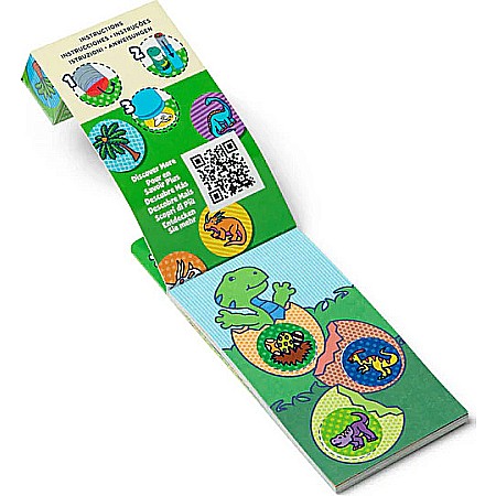 Sticker WOW! Mini Activity Pad and Refill Stickers - Dinosaur