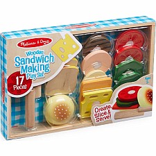 Sandwich Making Set - Wooden Play Food