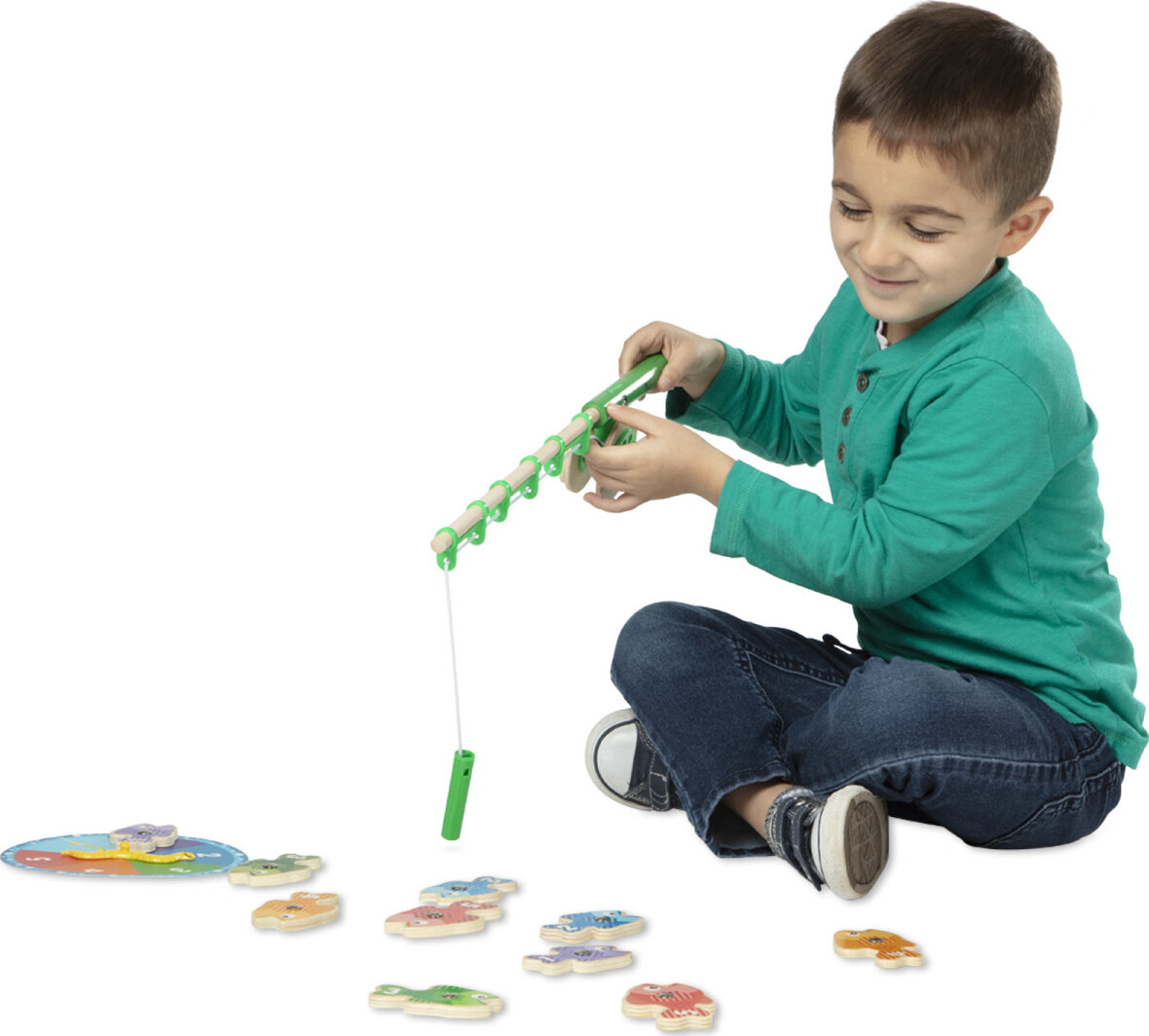 Catch & Count Magnetic Fishing Rod Set - Thinker Toys