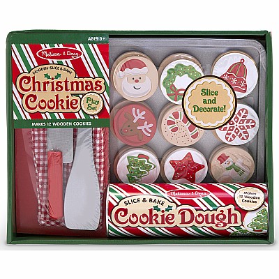 Slice & Bake Christmas Cookie Play Set