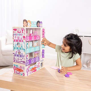Beauty Kiosk wooden vending machine play set
