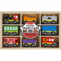 Wooden Train Cars