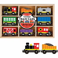 Wooden Train Cars