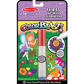 On the Go ColorBlast No-Mess Coloring Pad - Fairies