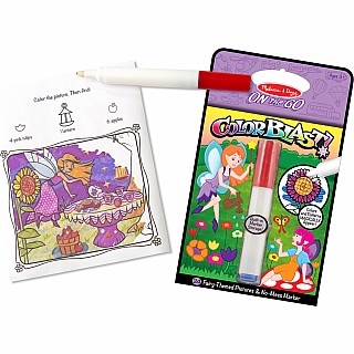 On the Go ColorBlast No-Mess Coloring Pad - Fairies