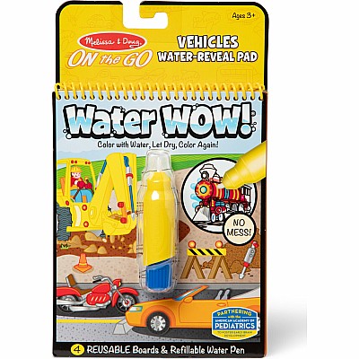 Water Wow! Vehicles - On the Go Travel Activity