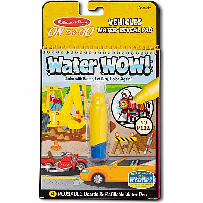 Water Wow! Vehicles - On the Go Travel Activity