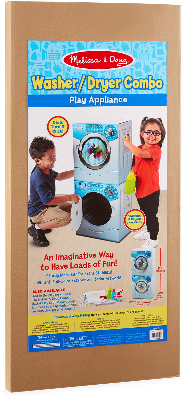 melissa and doug washer and dryer