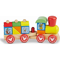Mickey & Friends Wooden Stacking Train *NW*
