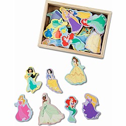 Disney Princess Wooden Magnets *NW*