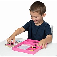 Disney Minnie Wooden Magnetic Dress-Up