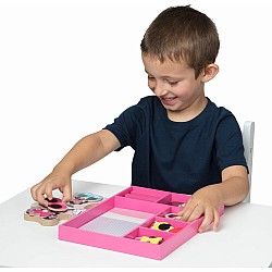 Disney Minnie Wooden Magnetic Dress-Up