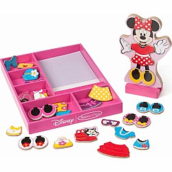 Disney Minnie Wooden Magnetic Dress-Up