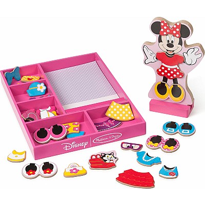 Disney Minnie Wooden Magnetic Dress-Up