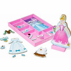 Cinderella Wooden Magnetic Dress-Up