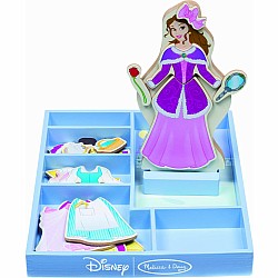 Belle Wooden Magnetic Dress-Up