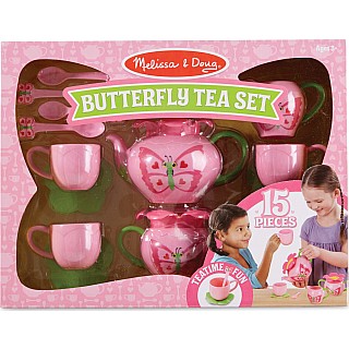 Bella Butterfly Pretend Play Tea Set