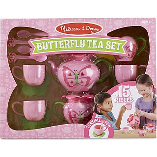 Bella Butterfly Pretend Play Tea Set