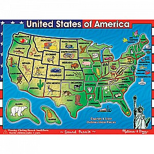 Puzzle Sound USA Map