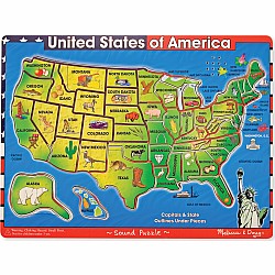 United States of America Sound Puzzle - 40 Pieces
