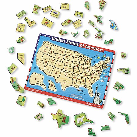 USA Map Sound Puzzle