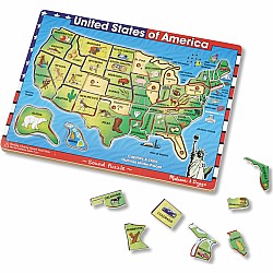United States of America Sound Puzzle - 40 Pieces