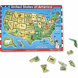United States of America Sound Puzzle - 40 Pieces