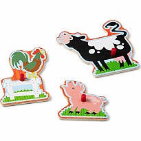 Farm Animals Sound Puzzle - 8 Pieces