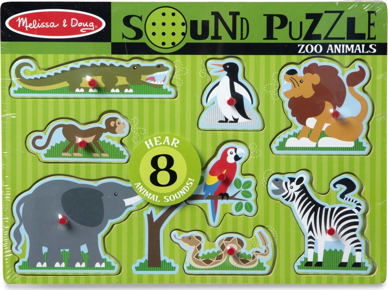 sound puzzle zoo animals