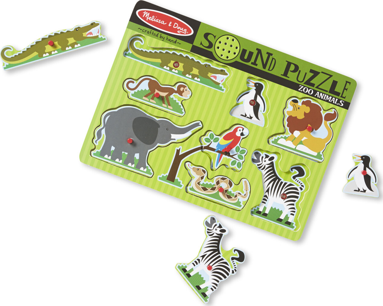 Zoo Animals Sound Puzzle - Melissa & Doug