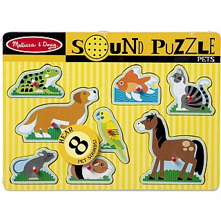 Pets Sound Puzzle - 8 Pieces