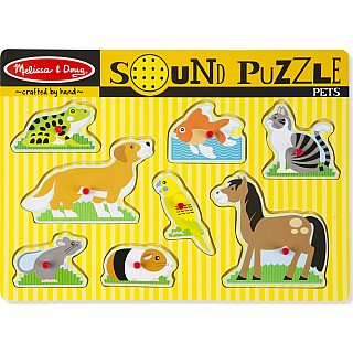 Pets Sound Puzzle - 8 Pieces