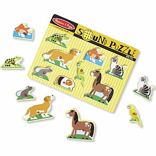 Pets Sound Puzzle - 8 Pieces