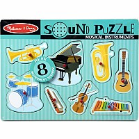 M & D Musical Instruments Sound Puzzle 8 Pieces