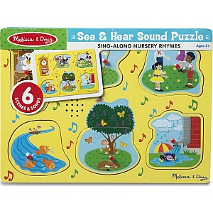 Sing-Along Nursery Rhymes Sound Puzzle - Yellow