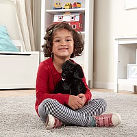Benson Black Lab Puppy Dog Stuffed Animal