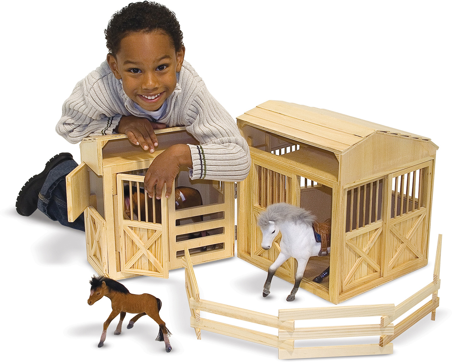 our generation 70.37880 saddle toy horse stables