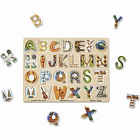 M & D Alphabet Art Puzzle