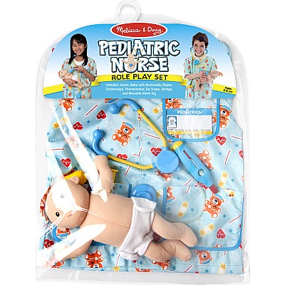 Pediatric Nurse Role Play Costume Set